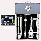 Los Angeles Dodgers 8 Piece BBQ Set With Case