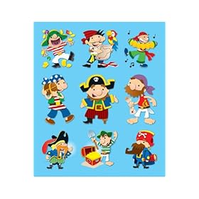  Pirates Stickers