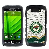 Minnesota Wild - Away Jersey design on BlackBerry Torch 9850 9860 Hard Case