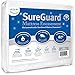 Full (13-16 in. Deep) SureGuard Mattress Encasement - 100% Waterproof, Bed Bug Proof, Hypoallergenic - Premium Zippered Six-Sided Cover