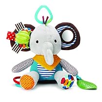 Skip Hop Baby Bandana Buddies Multi-Sensory Soft Plush Toy, Elephant
