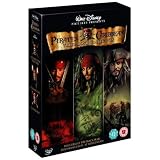 Pirates Of The Caribbean Trilogy: Curse Of The Black Pearl + Dead Man`s Chest + At World`s End (3 Disc Box Set) [DVD]