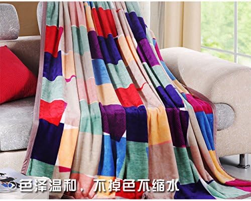 Winter/autumn 100% Ultra-soft and Thick Ferret Fabric Bedding Blanket, for Bedsheet/travel/work in an Office/sofa/baby and Kids (Queen/King:180*200CM(71'' * 79''))