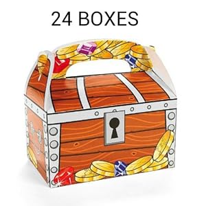 Treat Boxes, Treasure Chest Design (2 dz)