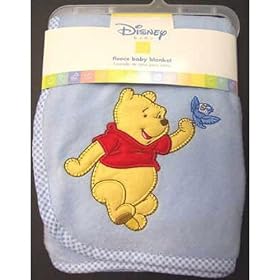 Buy Disney Winnie the Pooh Fleece Baby Blanket by Disney now!