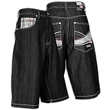 Southpole Men's Embroidered Pocket Denim Short