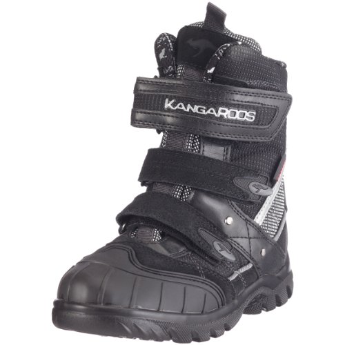 KangaROOS 10904 Damian Jungen Stiefel, Schwarz (blk/charcoal), EU 29