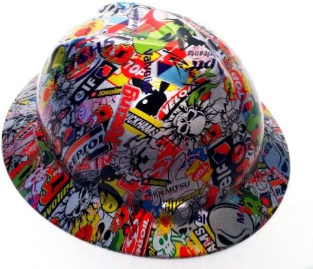 TNTLiDZ Racing Chaos Fiberglass Full Brim Hard Hat