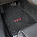 Fits Chevrolet Camaro 2010 To 2015 4Pc Mats Ebony Velourtex SS Logo