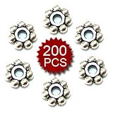 6mm Tibetan Silver Seven Beads Spacer Beads Wholesales (Price/200pcs)