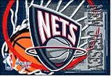 New Jersey Nets Rectangular Button