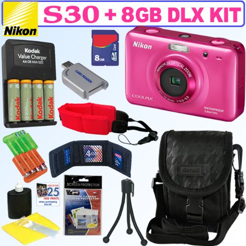 price Nikon S30 PINK KIT2
