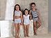 Brix Girls' White Cami Undershirts - Tank Tops Super Soft Cotton with Print. 3 Pack.