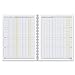 Adams Employee Payroll Record, 50 Employee Capacity, Spiral Binding, 8.5 x 11 Inches, White, (AFR51)