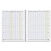 Adams Employee Payroll Record, 50 Employee Capacity, Spiral Binding, 8.5 x 11 Inches, White, (AFR51)