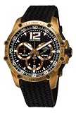 Chopard Men's Classic Racing Superfast Rose Gold Black Chronograph Dial Watch 161276-5003