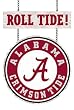 University of Alabama Crimson Tide Plaque with Pride - Home, Garden, Mailbox Decor