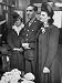 Corporal Israel H. Sloan Wedding Bride Estelle Levy in Civil Ceremony at the Marriage License Burea Collections Photographic Poster Print by Alfred Eisenstaedt, 24x32