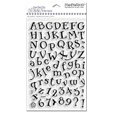 Stampendous SSC007 Perfectly Clear Polymer Stamps, Storybook Alphabet