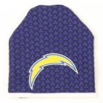 San Diego Chargers "Vapor" Knit Beanie - Blue