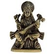 Hindu Goddess Saraswati Statues Brass
