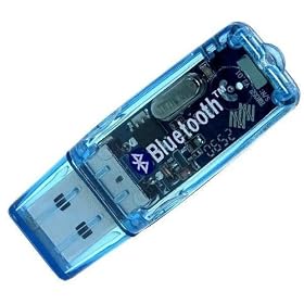 Cl� USB Bluetooth Port� 100M Noir Transparent pour Gigabyte GSmart 2005