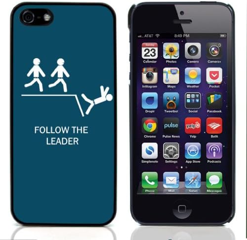 Freaky Funny Pattern kidding Me Hard Plastic and Aluminum Back Case For Apple iphone 5 With 3 Pieces Screen Protectors