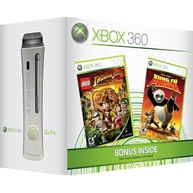 Xbox 360 Pro Console 60GB with 2 Bonus Games 