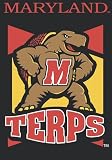 University of Maryland Terrapins Large House Flag h