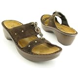 NAOT Manila Sandals Slides Shoes Brown Womens SZ