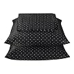 Home Black Dot Satin Sheets - Queen