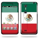 Vinyl Skin Decal Cover for LG Thrill 4g Cell Phone Skins Mexican Flag