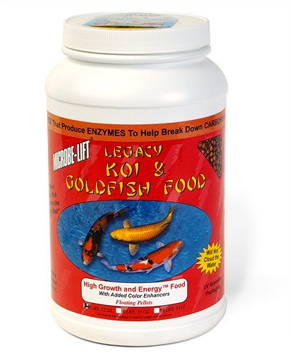 ECOLOGICAL LABS 34 Oz Koi Legacy High Growth and Energy Food Sold in packs of 00006