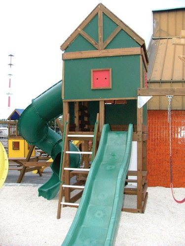 Playkids 4-Position Swing with Platform