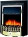 Black/brass Effect Dimplex Freestanding Flame Effect Electri