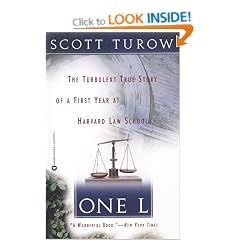 One L: The Turbulent True Story of a First Year at Harvard Law School