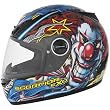 Scorpion Show Time EXO-400 Sports Bike Motorcycle Helmet - Red