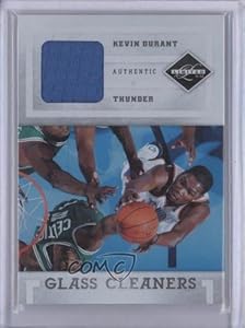 Kevin Durant #93/99 Oklahoma City Thunder (Basketball Card) 2011-12 Limited Glass Cleaners Materials #3