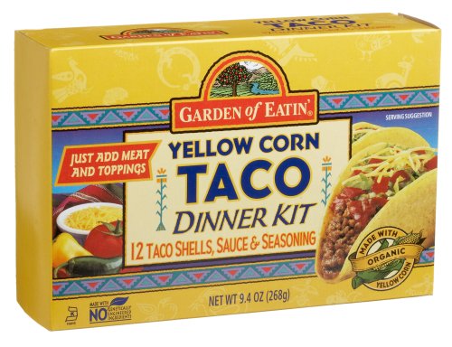 Garden Of Eden Taco Kit Yellow Corn, 9.4-Ounce Units (Pack of 6)