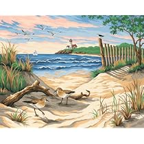 Paint by Number Beauty of the Beach