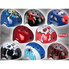 Ideale Helm f�r BMX Fahrrad Skater Inliner Freestyle - versch. Varianten