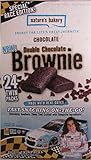 Natures Bakery Double Chocolate Brownie Bars Made with Whole Grain 24-2 oz Twin Packs