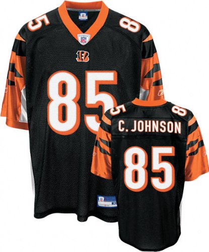 Chad Johnson Reebok NFL Home Premier Cincinnati Bengals Youth Jersey