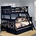 Alligator B1305-T/F Slatted Twin over Full Bunk Bed with Optional Trundle