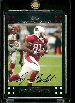 2007 Topps Football # 113 Anquan Boldin - Arizona Cardinals - NFL Trading Cards