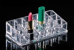 Acrylic Lipstick Holder With 18 Separate Block