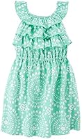 Carter's Little Girls' Sleeveless Print Dress
