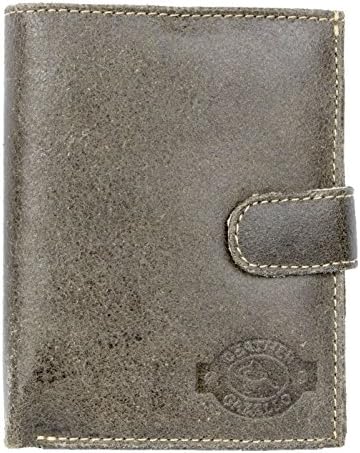 Natural Glazed Genuine Leather Wallet Gazello