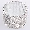 33mm Gl�nzendes Armband Armkette Armreif Strass Schmuck