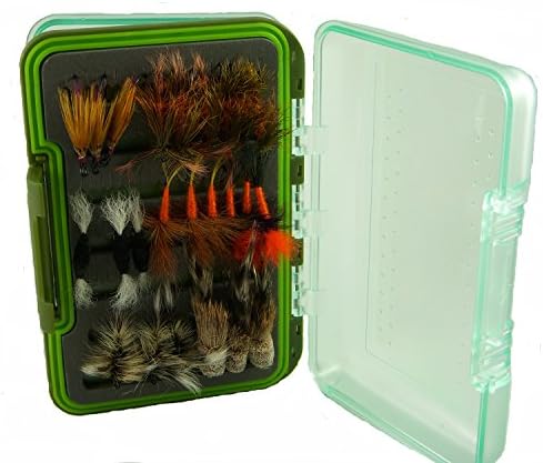 Fly Fishing Flies Steelhead Fly Assortment #2 With Fly Box